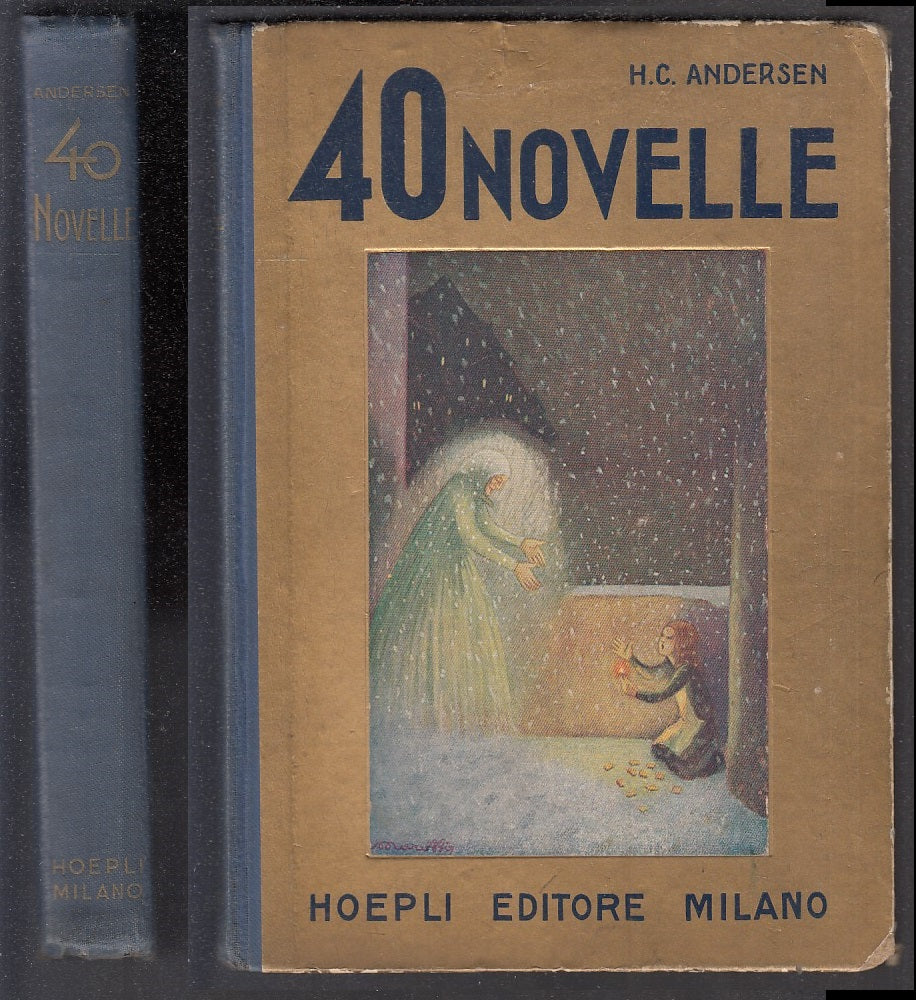 LB- 40 NOVELLE ILLUSTRATO PASCOLATO MAROTTA - ANDERSEN - HOEPLI --- 1938- C- RGZ