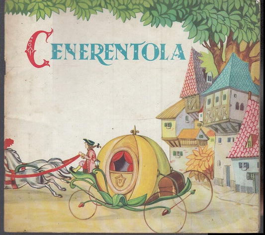 LB- CENERENTOLA FAVOLA ILLUSTRATA -- BOSCHI - COLLANA SCENARI N.2 --- S - RGZ