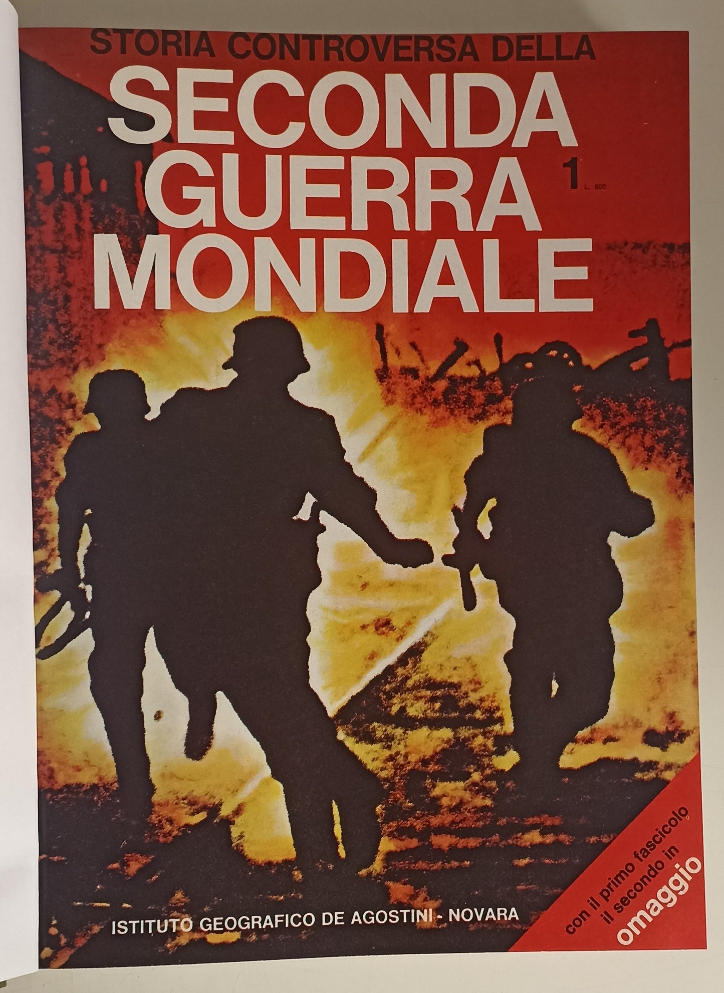 LS- STORIA CONTROVERSA SECONDA GUERRA MONDIALE VOLUMI 1/8 + COPERTINE- 1977- C- YFS