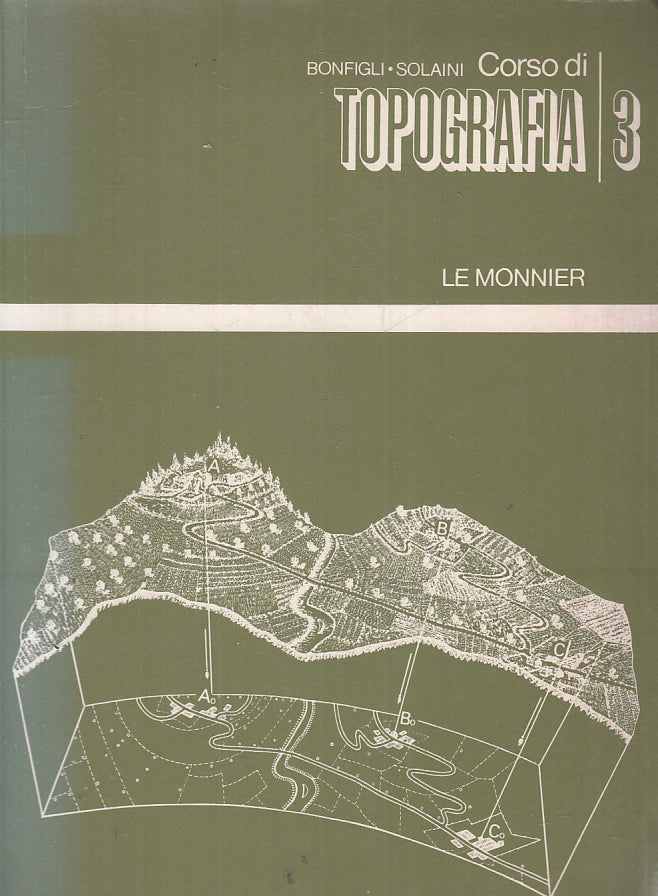 LZ-CORSO DI DISEGNO TOPOGRAFICO 5 VOLUMI- BONFIGLI SOLAINI- LE MONNIER- B-ZTT321