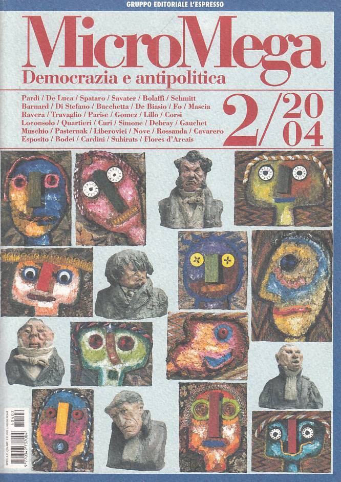 LS- MICROMEGA 2/2004 DEMOCRAZIA E ANTIPOLITICA-- L'ESPRESSO--- 2004 - B - ZFS400