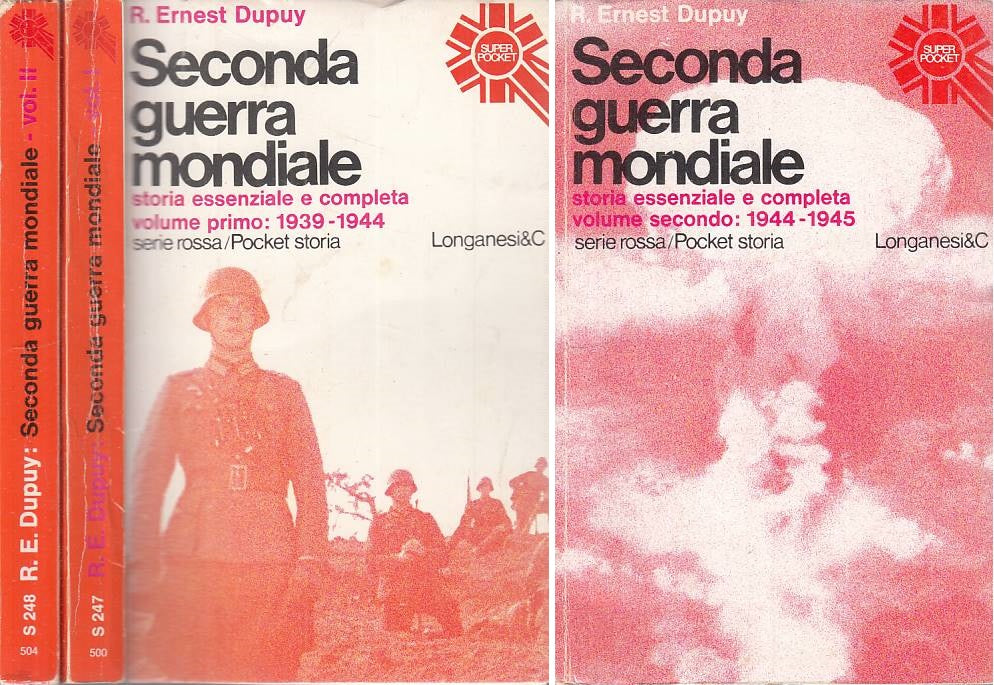 LS- SECONDA GUERRA MONDIALE 2 VOLL. - DUPUY - LONGANESI --- 1975 - B - ZFS531