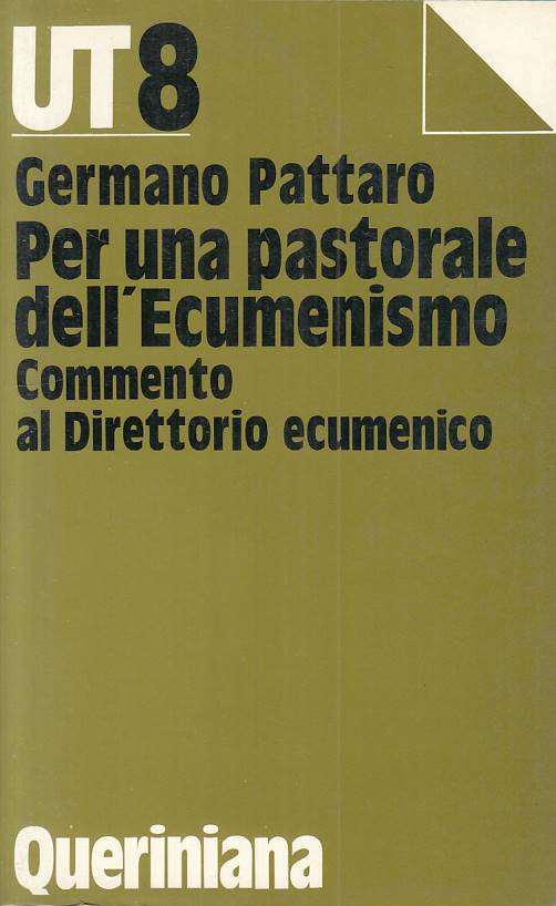 LS- PER UNA PASTORALE DELL'ECUMENISMO - PATTARO - QUERINIANA--- 1984 - B - ZFS85