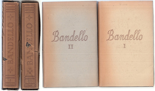 LN- TUTTE LE OPERE MATTEO BANDELLO 2 VOLUMI -- MONDADORI- CLASSICI--- BS- ZFS151