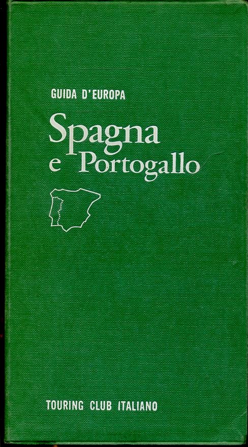 LV- GUIDA D'EUROPA SPAGNA PORTOGALLO -- TOURING CLUB ITALIANO--- 1969- B- ZFS456