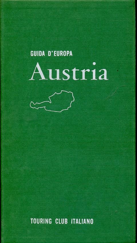 LV- GUIDA D'EUROPA AUSTRIA -- TOURING CLUB ITALIANO--- 1966 - B- ZFS456