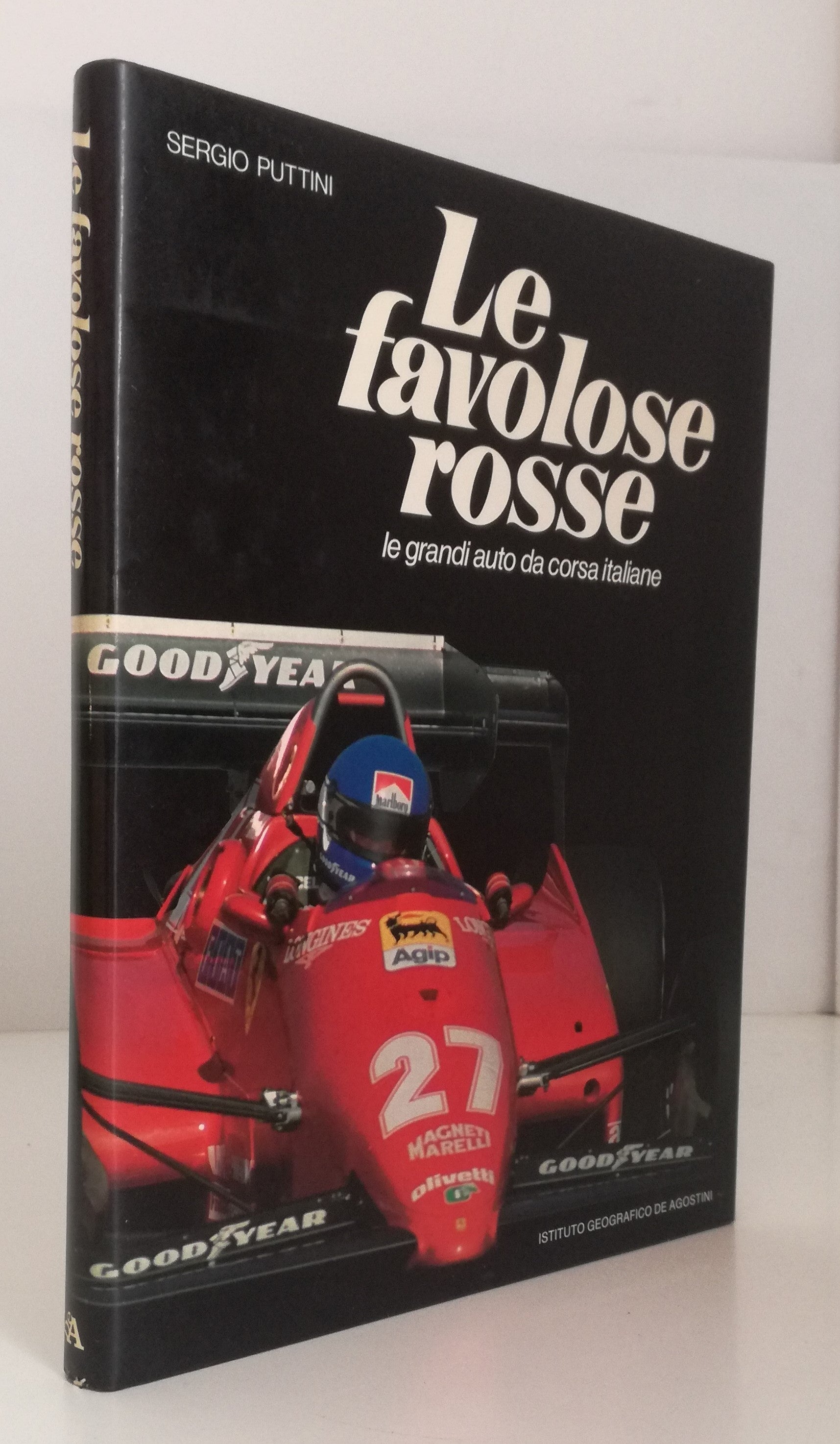 LC- LE FAVOLOSE ROSSE GRANDI AUTO DA CORSA ITALIANE- PUTTINI---- 1986- CS-YFS838