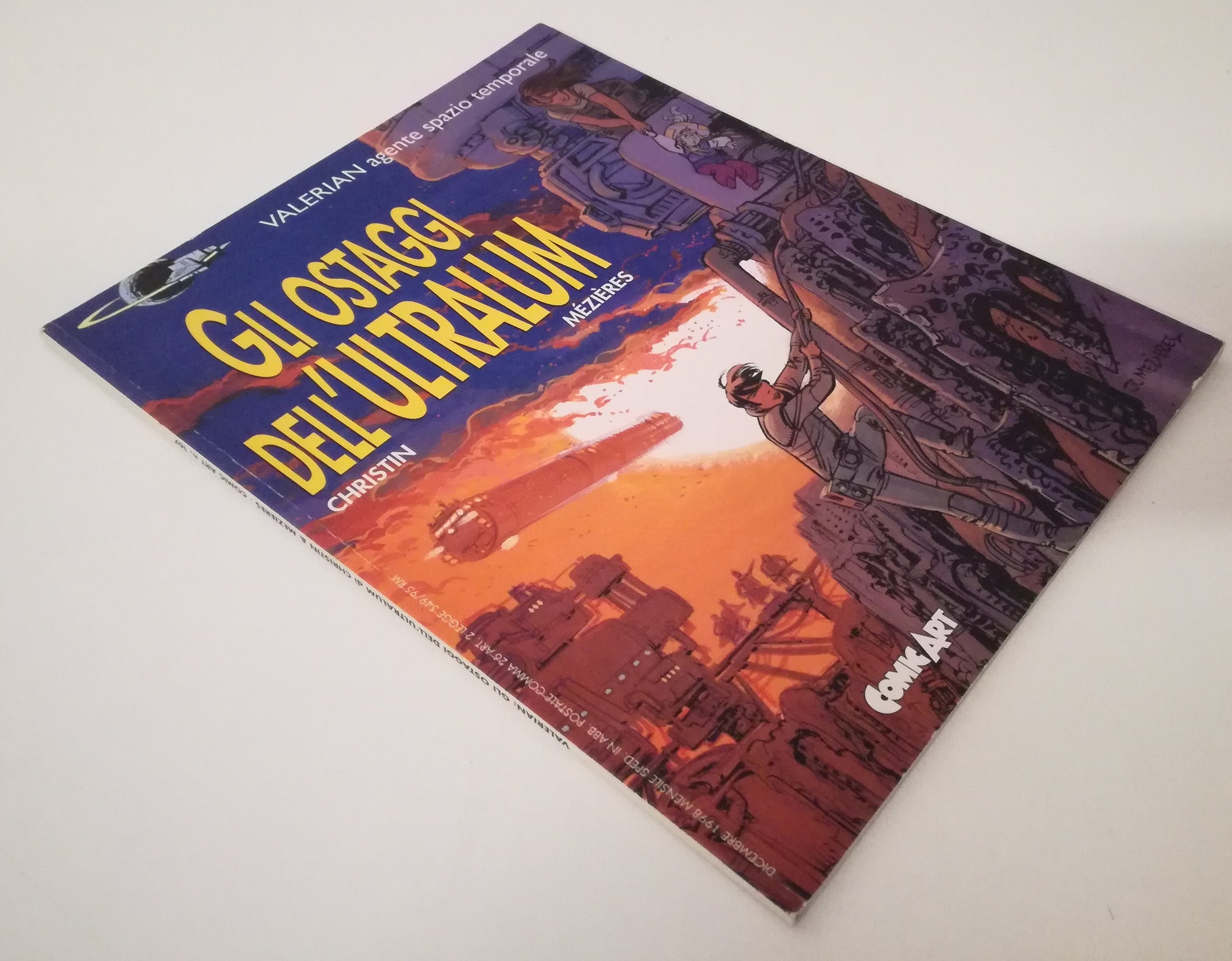 FV- GLI OSTAGGI DELL'ULTRALUM VALERIAN- CHRISTIN MEZIERES- COMIC ART- 1998-B-VHX