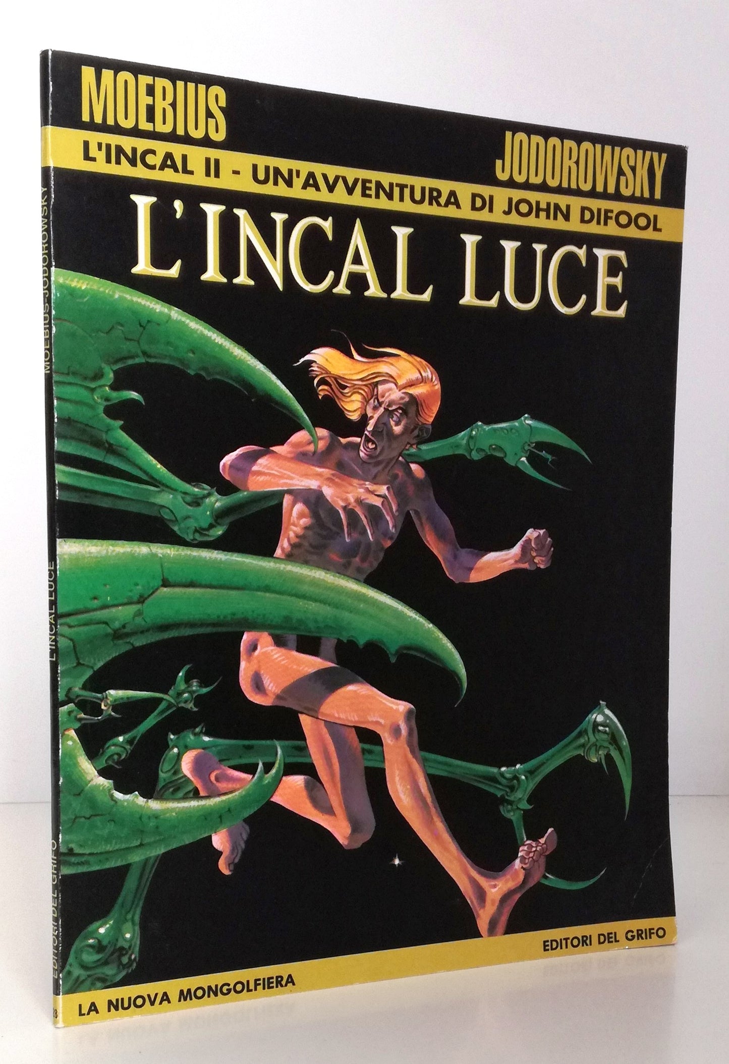 FV- L'INCAL II JOHN DIFOOL L'INCAL LUCE- MOEBIUS JODOROWSKY- GRIFO- 1991- B- VHX