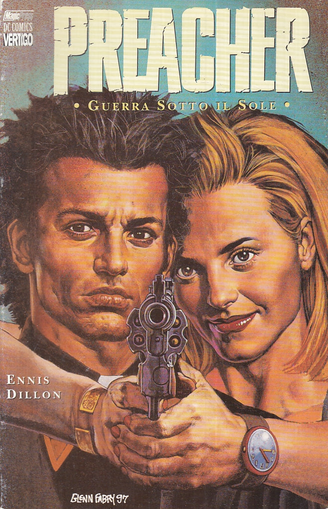 FV- PREACHER GUERRA SOTTO IL SOLE - ENNIS DILLON - MAGIC PRRSS - 1988- B- VHX