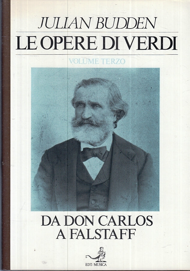 LS-LE OPERE DI VERDI DON CARLOS FALSTAFF- JULIAN BUDDEN- EDT--- 1988- CS- ZFS405