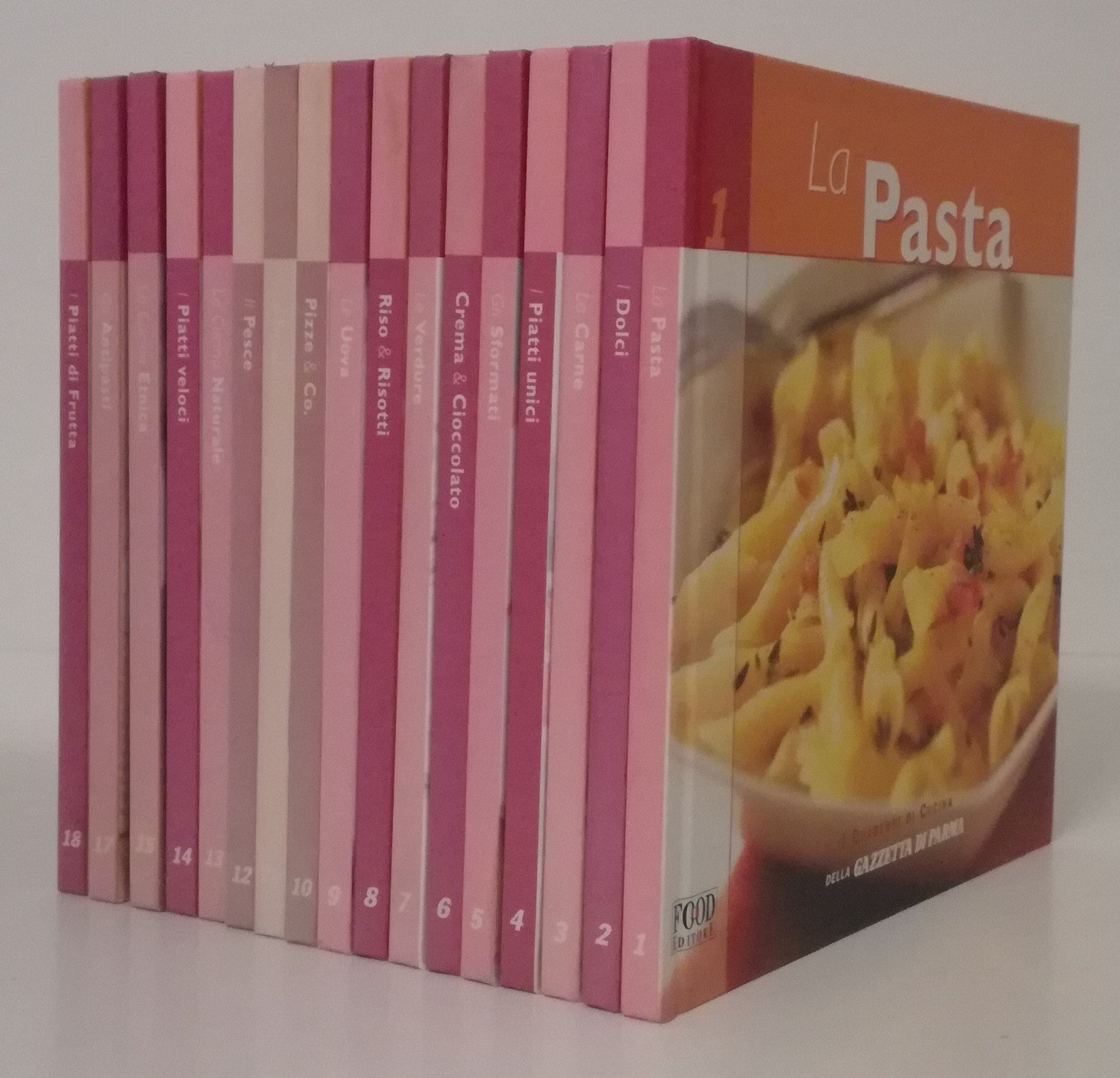 LK- I QUADERNI DI CUCINA GAZZETTA DI PARMA 1/18 (-16)- FOOD EDITORE- 2004- C-YFS