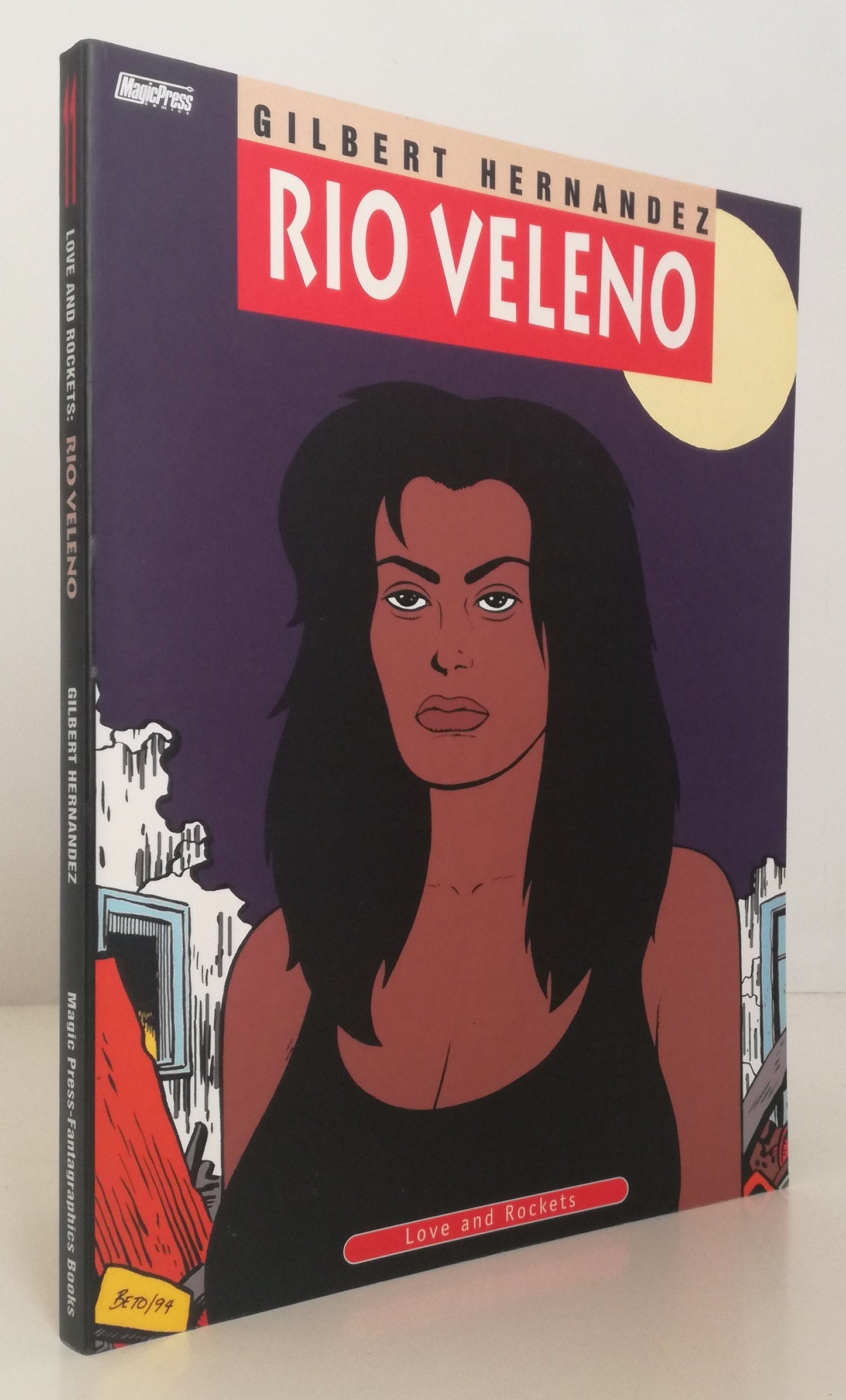 FV- LOVE AND ROCKETS RIO VELENO - GILBERT HERNANDEZ - MAGIC PRESS - B - VHX