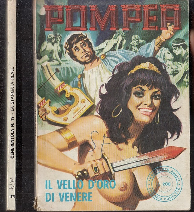 FP- POMPEA N.10 IL VELLO D'ORO DI VENERE -- EDIFUMETTO - 1973 - B - VMX