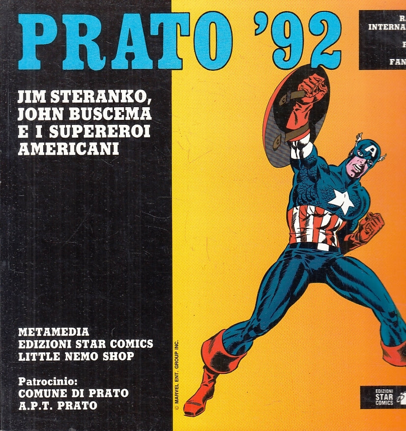 FZ- PRATO '92 RASSENGA INTERNAZIONALE DEL FUMETTO-- STAR COMICS- 1992- B- ZFS185