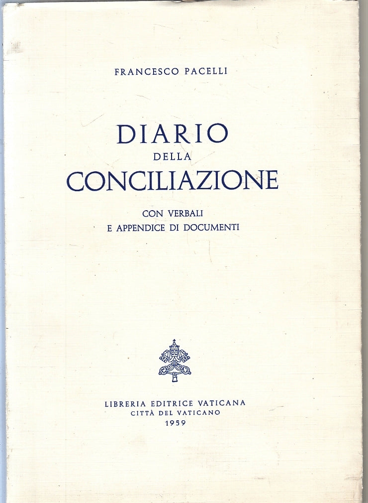 LD- DIARIO DELLA CONCILIAZIONE - FRANCESCO PACELLI - VATICANA--- 1959- B- ZFS194