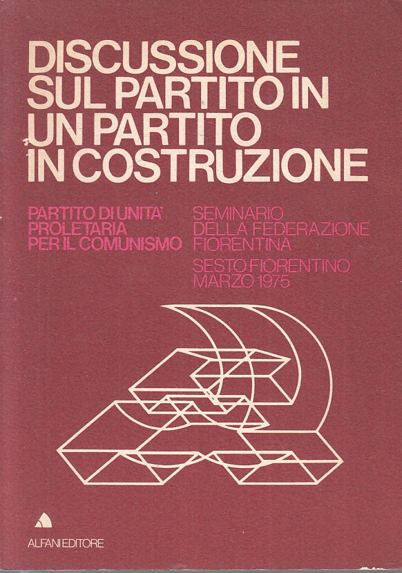 LS- DISCUSSIONE SUL PARTITO IN UN PARTITO COSTRUZIONE-- ALFANI--- 1975- B-ZFS215