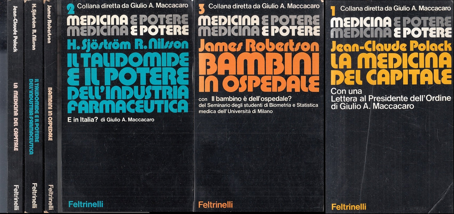 LZ- MEDICINA E POTERE 1/3 - POLACK NILSSON ROBERTSON - FELTRINELLI---- B- ZFS226