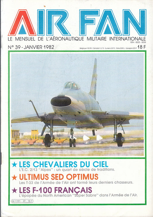 LM- RIVISTA AIR FAN 39/50 ANNATA COMPLETA 1982 AERONAUTIQUE MILITARE - YFS