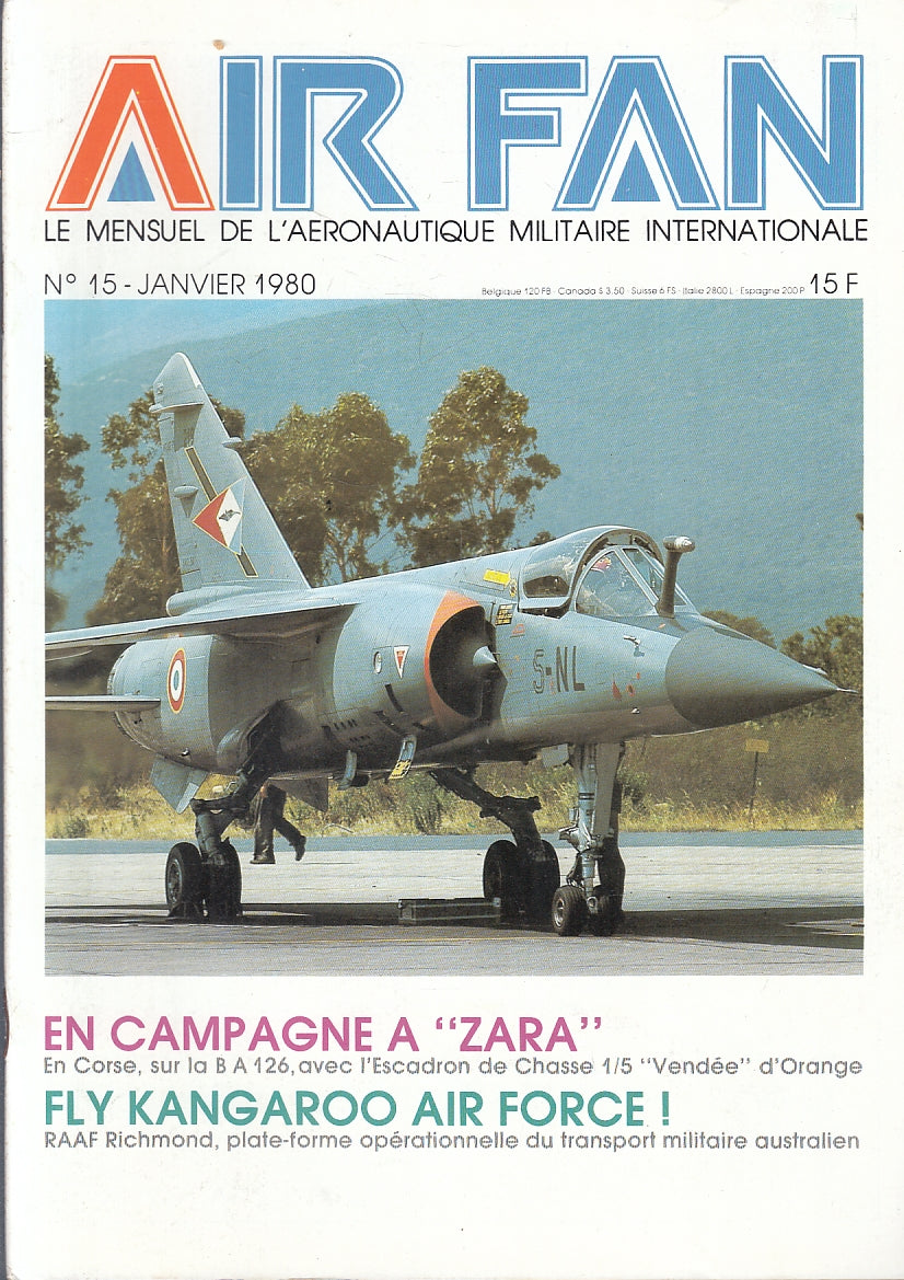 LM- RIVISTA AIR FAN 15/26 ANNATA COMPLETA 1980 AERONAUTIQUE MILITARE - YFS