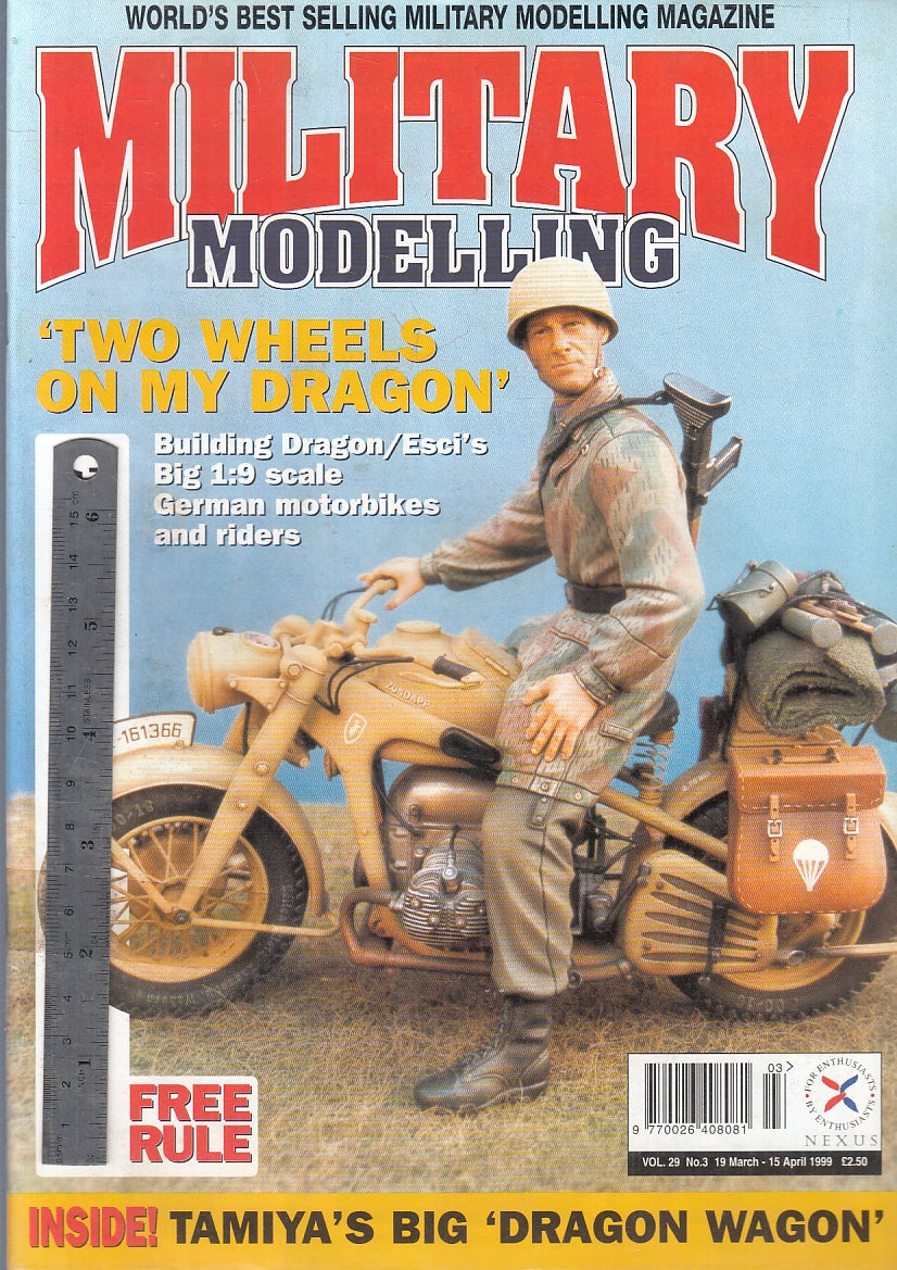 LM- RIVISTA MILITARY MODELLING 1998/1999 9 numeri CON RIGHELLO - S - YFS