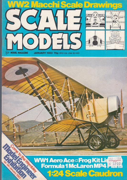 LM- RIVISTA SCALE MODELS GENNAIO/DICEMBRE 1983 ANNATA COMPLETA - S - YFS