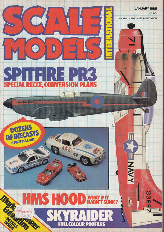 LM- RIVISTA SCALE MODELS GENNAIO/DICEMBRE 1985 ANNATA quasi COMPLETA - S - YFS