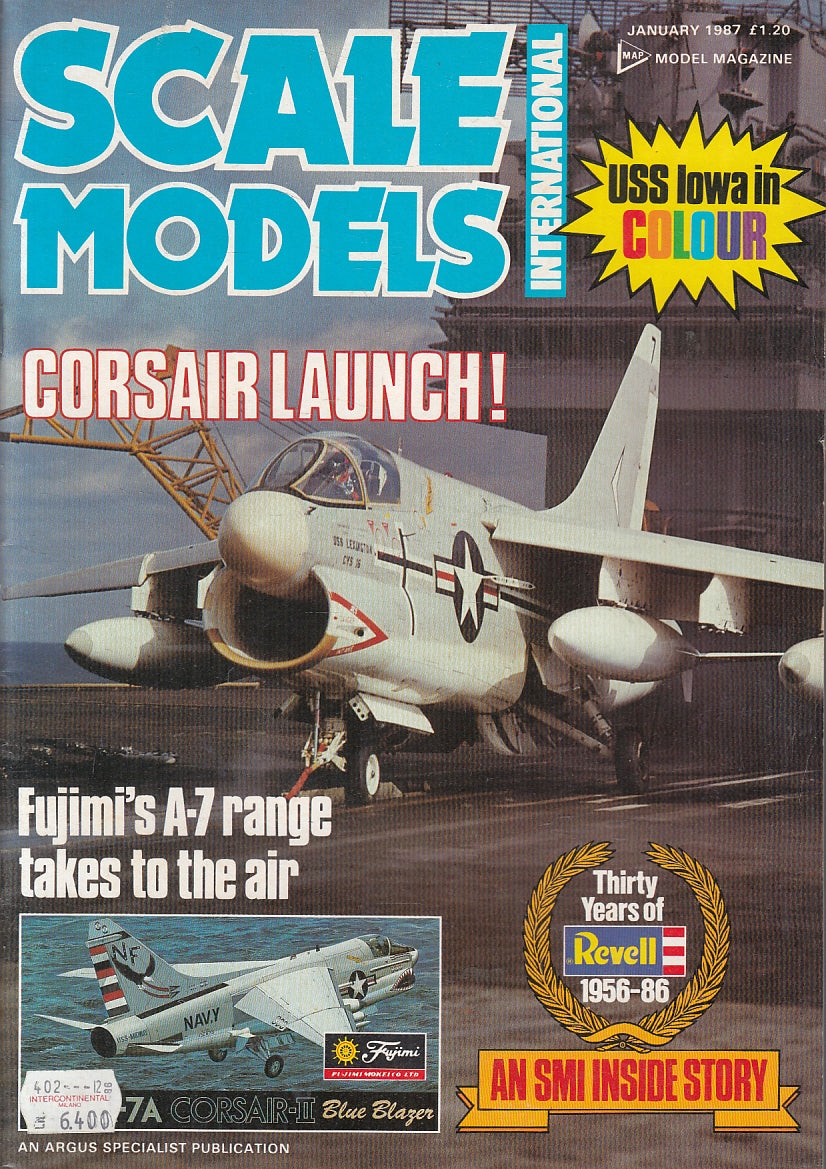 LM- RIVISTA SCALE MODELS GENNAIO/DICEMBRE 1987 ANNATA quasi COMPLETA - S - YFS