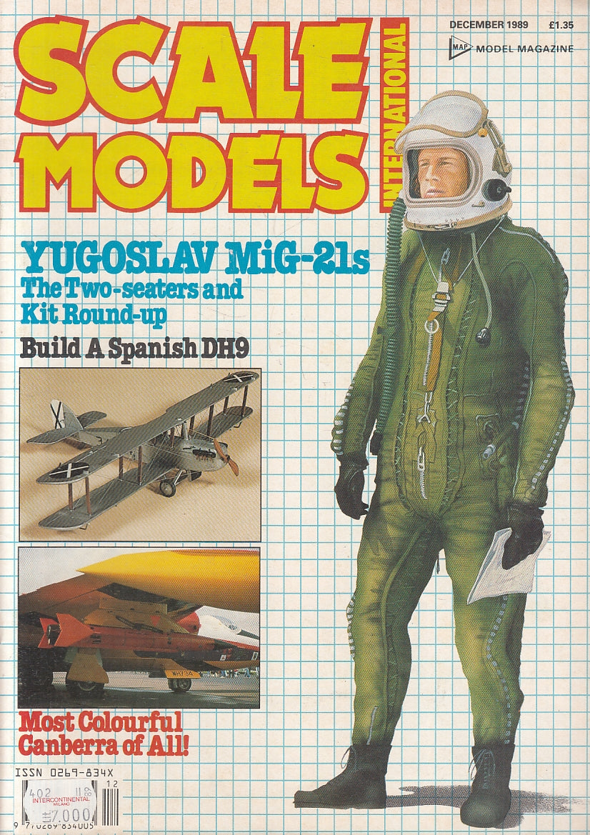 LM- RIVISTA SCALE MODELS GENNAIO/DICEMBRE 1989 ANNATA quasi COMPLETA - S - YFS