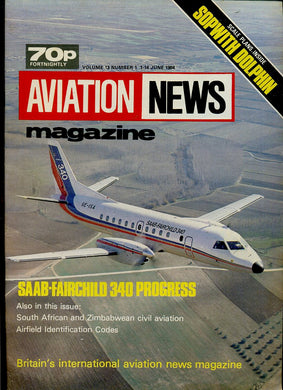 LM- RIVISTA AVIATION NEWS VOLUME 13 1/26 COMPLETA 1984/1985 INGLESE - S - YFS