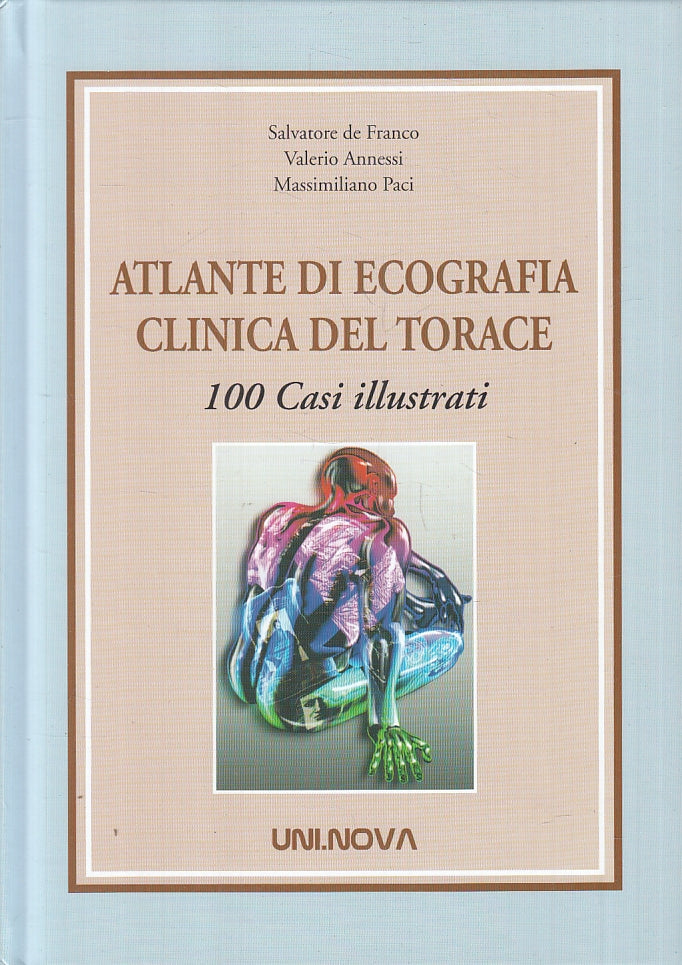 LQ- ATLANTE DI ECOGRAFIA CLINICA TORACE 100 CASI ILLUSTRATI----- 2004- C- ZFS641