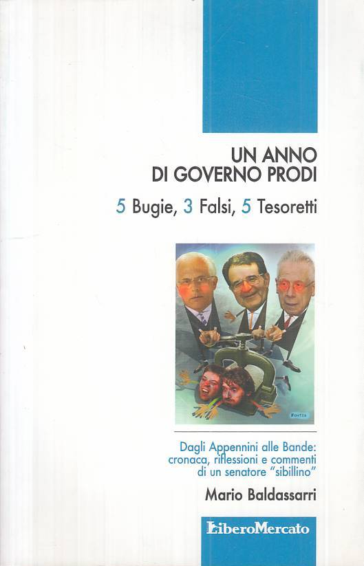 LS- UN ANNO DI GOVERNO PRODI - BALDASSARI - LIBEROMERCATO --- 2007 - B - ZTS483