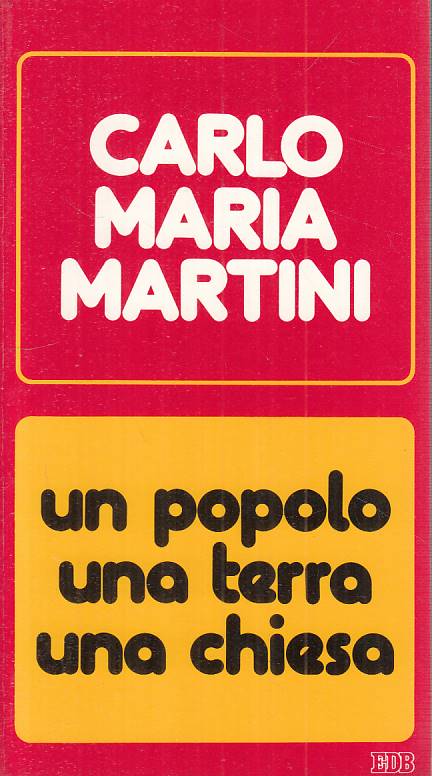 LS- UN POPOLO UNA TORRE UNA CHIESA - MARTINI - EDB --- 1983 - B - ZTS473