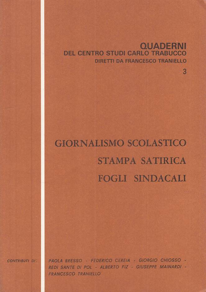 LS- GIORNALISMO SCOLASTICO STAMPA SATIRICA- AA.VV.- TORINO --- 1983 - B - ZTS308