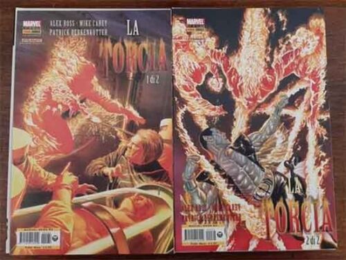 FS- LA TORCIA 1/2 MINISERIE COMPLETA -- PANINI MARVEL MEGA - 2010 - S - A23