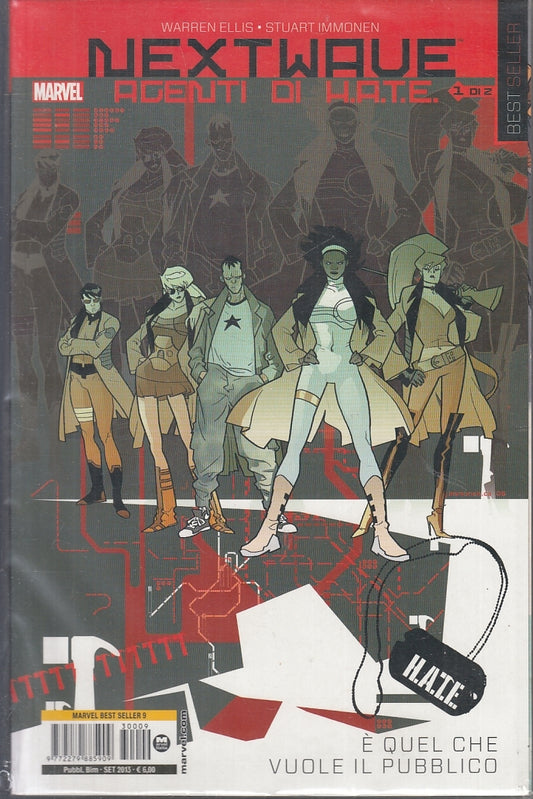 FS- NEXTWAVE 2 ALBI - WARREN ELLIS - PANINI MARVEL BESTSELLER 9/10- 2013- B- A23