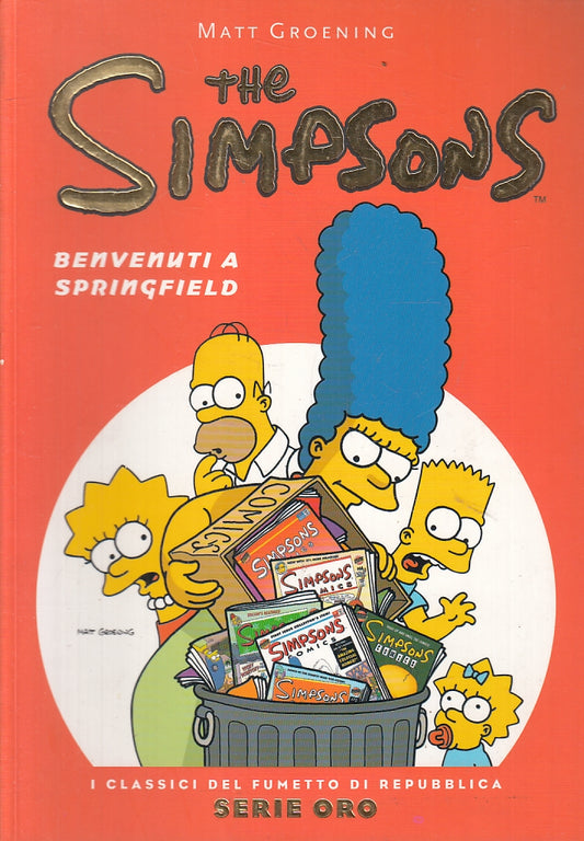 FV- CLASSICI DI REPUBBLICA SERIE ORO N.49 THE SIMPSONS- GROENING- PANINI-- B-A23