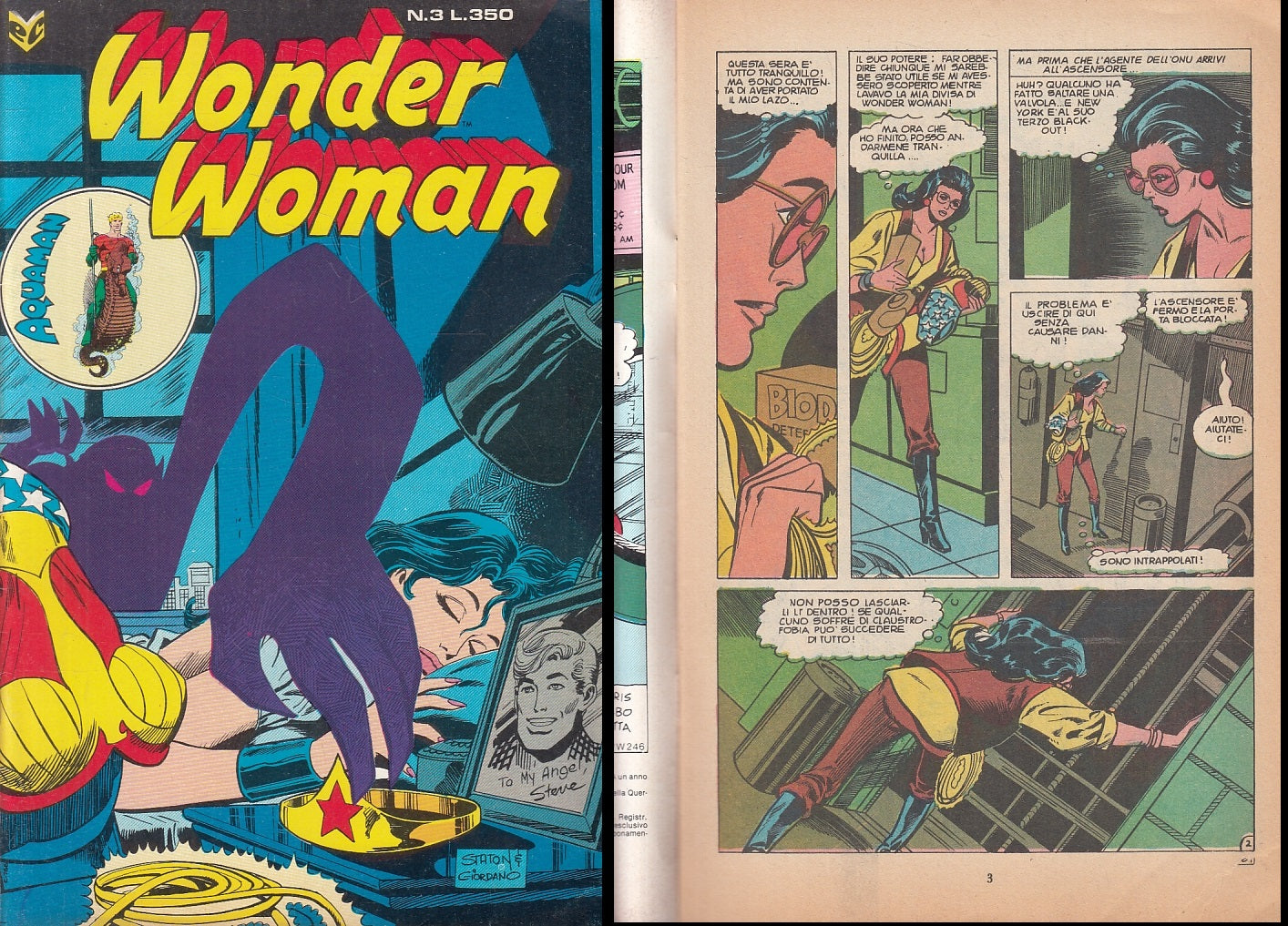 FS- WONDER WOMAN N.3 -- CENISIO - 1980 - S - A23