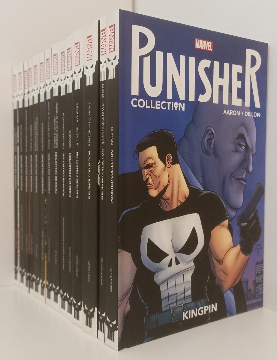 FV- PUNISHER COLLECTION 1/14 COLLEZIONE COMPLETA - ENNIS - PANINI - 2017- C- A23
