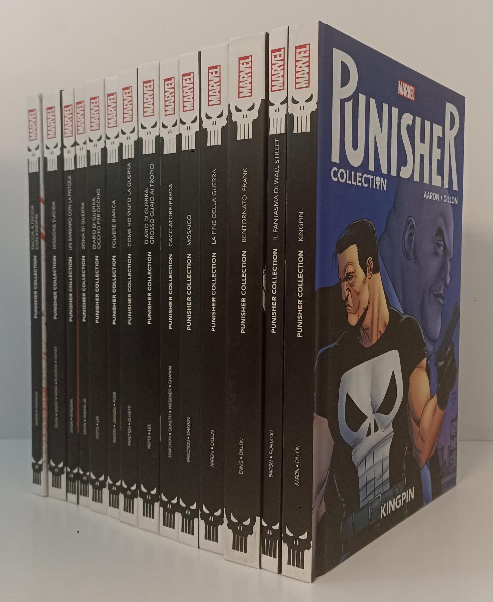FV- PUNISHER COLLECTION 1/14 COLLEZIONE COMPLETA - ENNIS - PANINI - 2017- C- A23