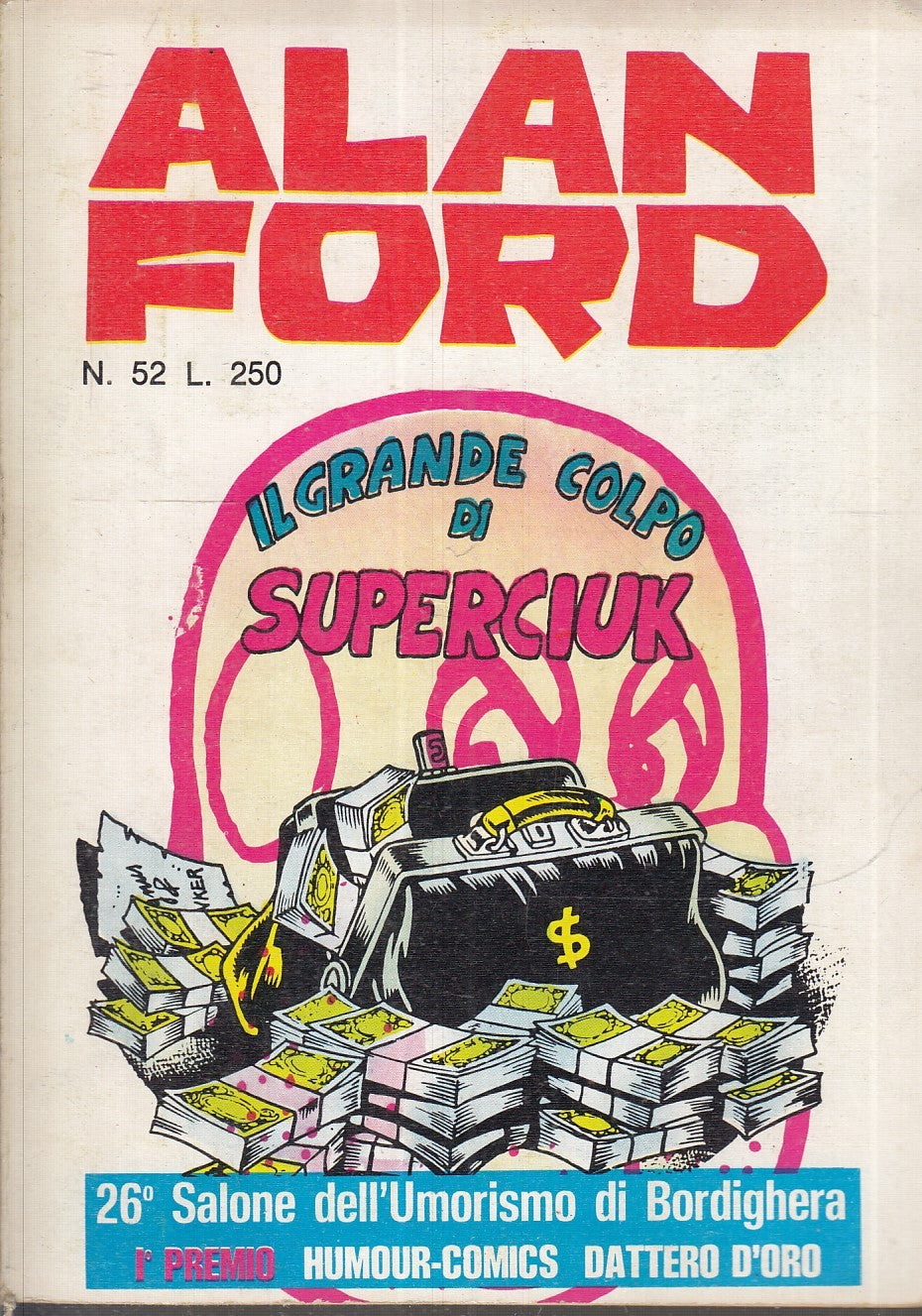 FC- ALAN FORD N.52 ORIGINALE OTTIMO - MAGNUS BUNKER - CORNO - 1973 - B - D23