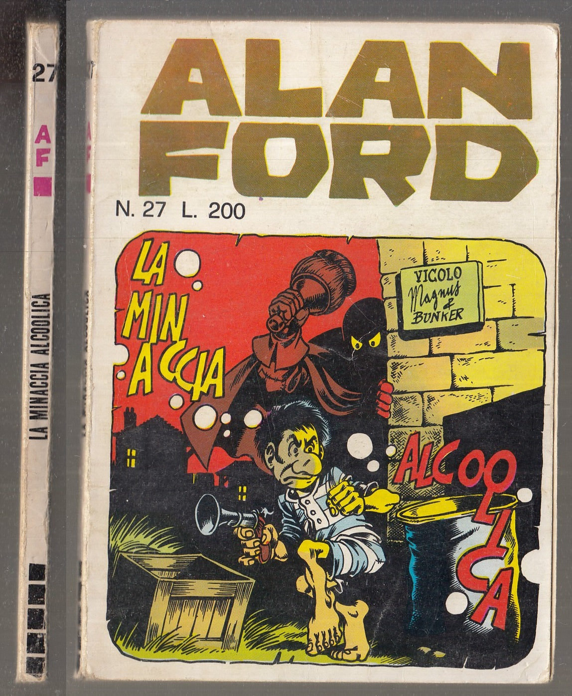 FC- ALAN FORD N.27 ORIGINALE - MAGNUS BUNKER - CORNO - 1971 - B - D23