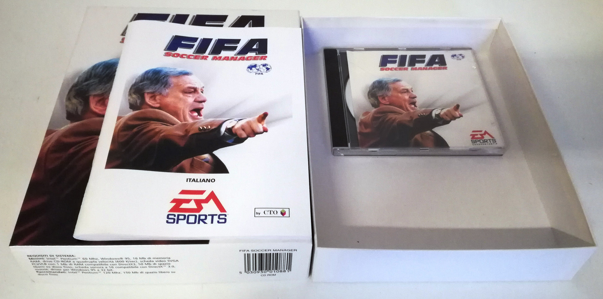 GC- GIOCO PC CD-ROM FIFA SOCCER MANAGER - EM SPORTS WINDOWS 95 - RGZ
