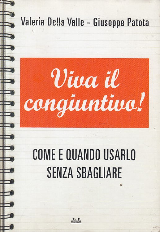 LZ- VIVA IL CONGIUNTIVO! - VALLE PATOTA - MONDOLIBRI --- 2009 - CS - ZFS113