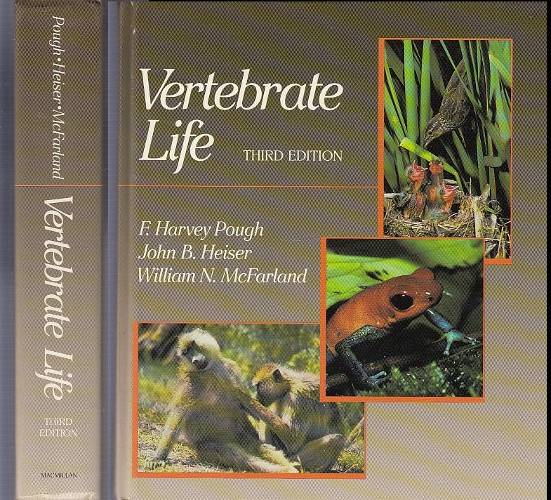 LZ- VERTEDRATE LIFE - POUGH HEISER McFARLAND --- 3a ED.- 1989- C- YDS249