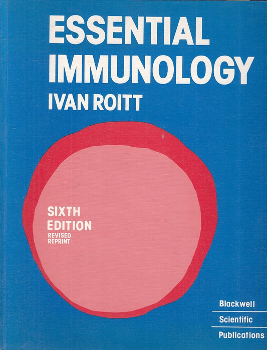 LQ- ESSENTIAL IMMUNOLOGY - IVAN ROITT - BLACKWELL SCIENTIFIC --- 1988- B- YFS869