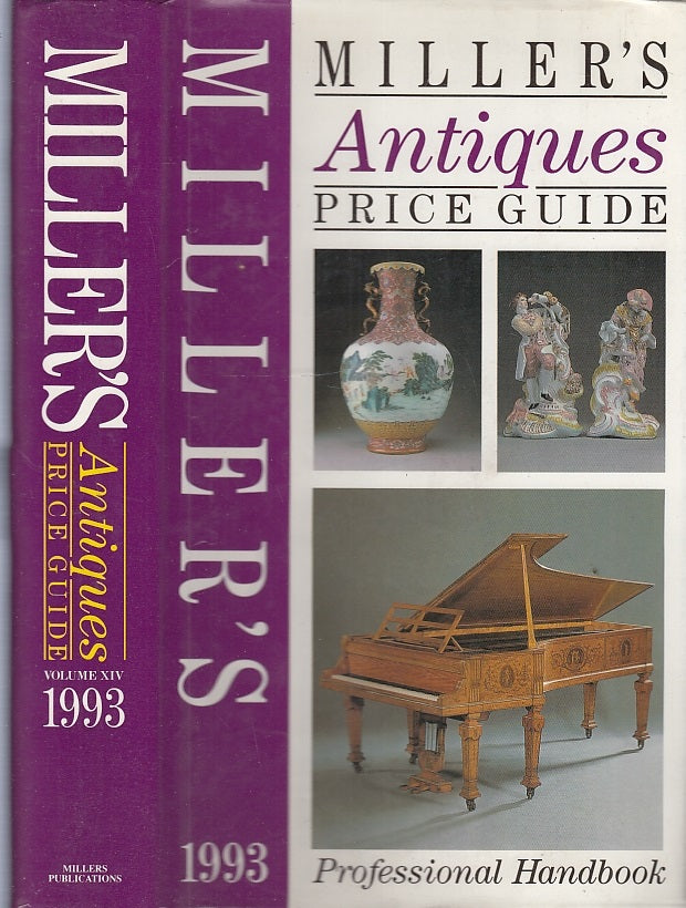 LZ- MILLER'S ANTIQUES PRICE GUIDE PROFESSIONAL HANDBOOK ----- 1993 - CS - YFS677