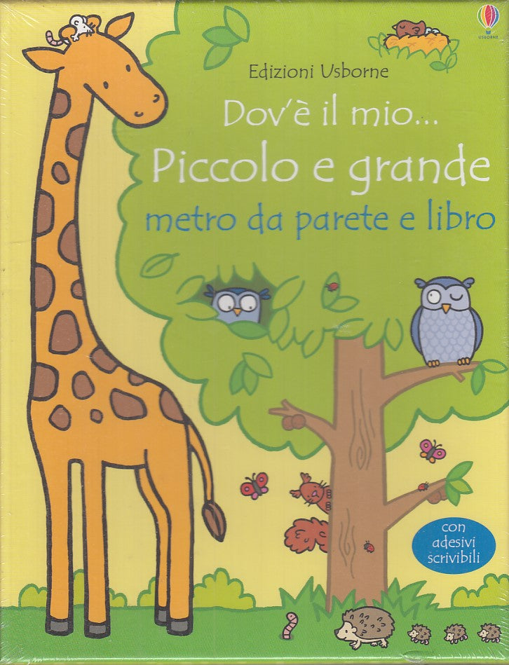 LB - DOV'E' IL MIO... PICCOLO E GRANDE - WATT - USBORNE --- 2016 - C - YDS293