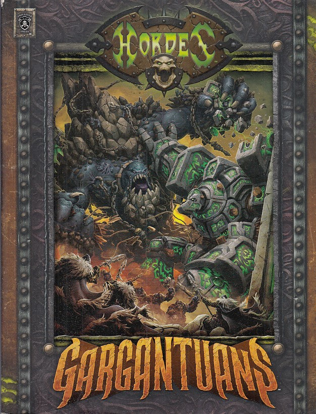 LF- MANUALE HORDES GARGANTUANS -- PRIVATEER PRESS --- 2012 - B - NFX423