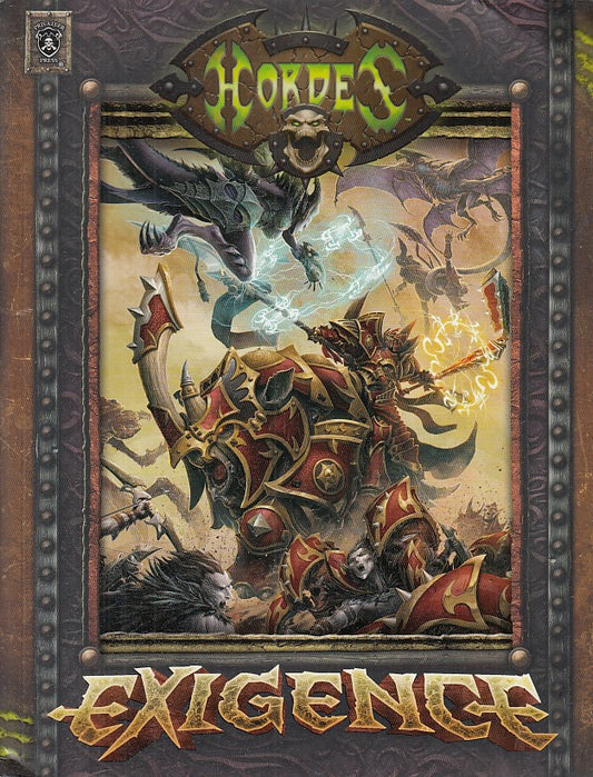 LF- MANUALE HORDES EXIGENCE -- PRIVATEER PRESS --- 2014 - B - NFX420